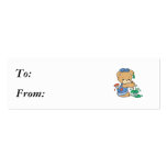 Cute Painter Bear Business Card