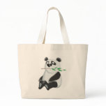 Cute Panda Canvas Bag