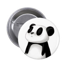 Cute Panda Button
