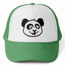Cute Panda Face Hat