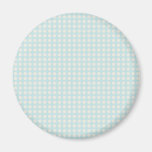 CUTE PASTEL BLUE  POLKADOTS AND RIBBONS FRIDGE MAGNETS