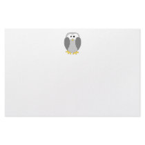 Cute Penguin Cartoon. Personalized Stationery