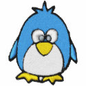 cute penguin Chill Out! embroidered shirts