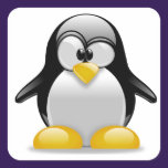 Cute Penguin in a Tux Sticker stickers