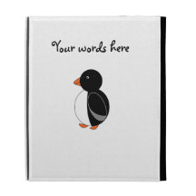 Cute penguin iPad folio cover
