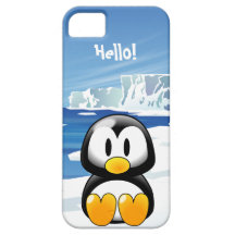 Cute Penguin iPhone 5 Cases