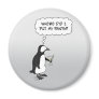 Cute penguin magnet: Missing pants