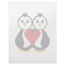 Cute Penguins In Love