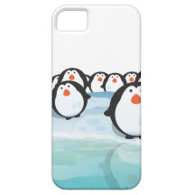 Cute Penguins iPhone 5 Covers
