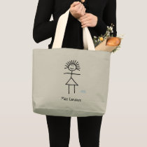 Cute Personalized Funny Cartoon Teacher's Book Bag