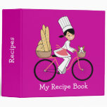Cute Personalized Recipe Binder with Artwork
