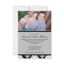 Cute Picture Graduation Party Invite