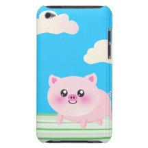 Cute pig cartoon iPod touch cases