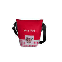 Cute Pig Courier Bag