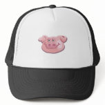 cute pig face hats