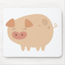 Cute Pig Mousepad