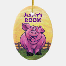 Cute Pig Personal Room Decoration Christmas Tree Ornaments