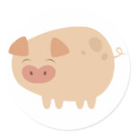 Cute Pig Stickers