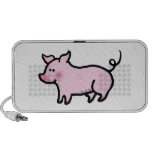 Cute piglet iPod speaker