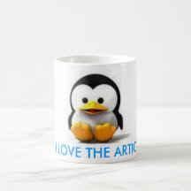 CUTE PiNGUiN, I LOVE THE ARTIC Mugs