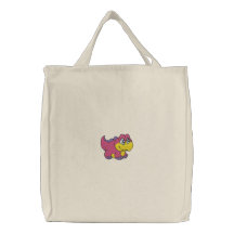 Cute Pink and Lavender Baby DIno Bags
