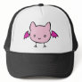 Cute Pink Bat Trucker Hats