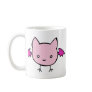 Cute Pink Bat Coffee Mug