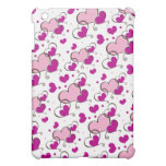 cute pink hearts pattern girly Ipad case ipad mini cases