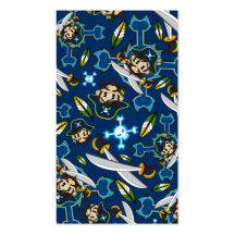 Cute Pirate Captain Bookmark Business Cards