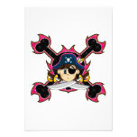 Cute Pirate Captain RSVP Card Custom Announcement