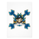 Cute Pirate Captain RSVP Card Invite