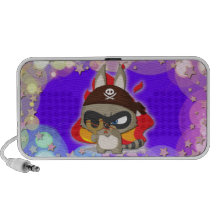 Cute Pirate Funny Cartoon Slingshot Mini Speaker