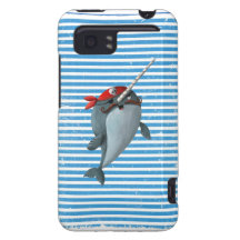 Cute Pirate Narwhal HTC Vivid / Raider 4G Case