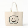 Cute Pixel Cloud Tote Bag