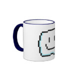 Cute Pixel Cloud Coffee Mug
