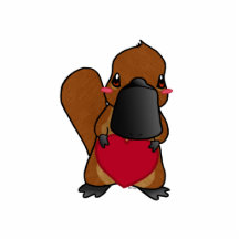 Cute Platypus Cut Outs