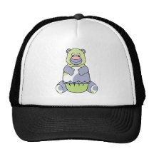 Cute Polka Dot Birthday Bear Hat