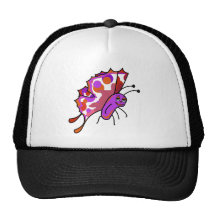 Cute Polka Dot Butterfly Hat