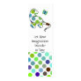 Cute Polka Dot Dinosaur Bookmark
