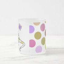 Cute Polka Dot Dinosaur Mug mugs