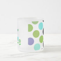 Cute Polka Dot Flowers Mug mugs