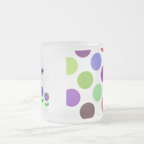 Cute Polka Dot Flowers Mug mugs