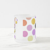 Cute Polka Dot Kitty Cat Mug mugs