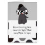 Cute Polka Dot Puppy Dog Greeting Card