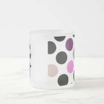 Cute Polka Dot Puppy Dog Mug mugs