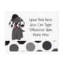 Cute Polka Dot Puppy Dog Postcard