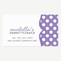Cute Polka Dots Customer Loyalty Business Card business cards