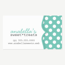 Cute Polka Dots Customer Loyalty Business Card business cards