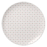 Cute Polkadots Brown and Pink plates
