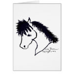 Cute Pony Cartoon Card